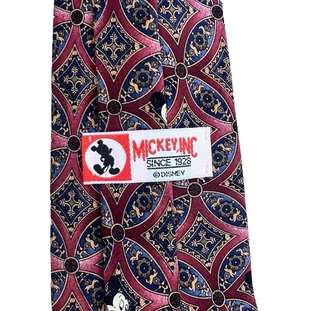 Vintage Disney Hidden Mickey Necktie. 1990s. Great Condition! - Picture 5 of 6